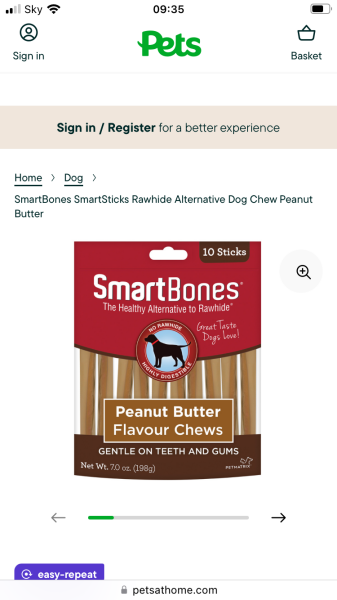 Suggestions for longer lasting but softer dog chews