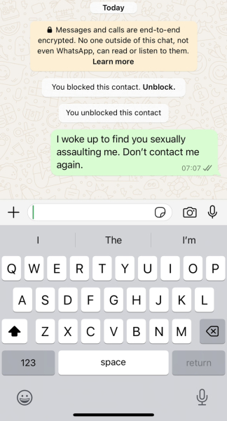 What do I do now? SA by friend