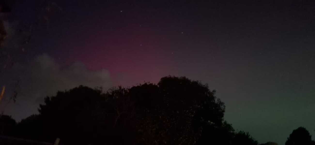 Northern lights currently visible!