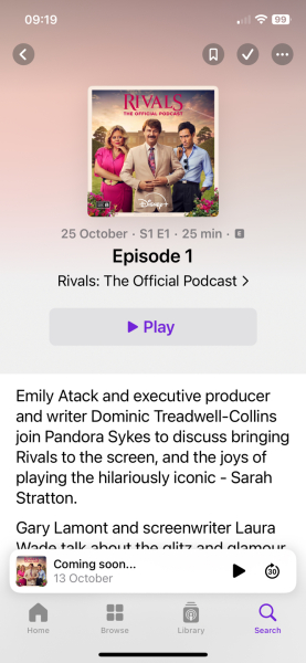 Jilly’s Rivals, where we discuss the ending of episode 8 SO obviously there are SPOILERS