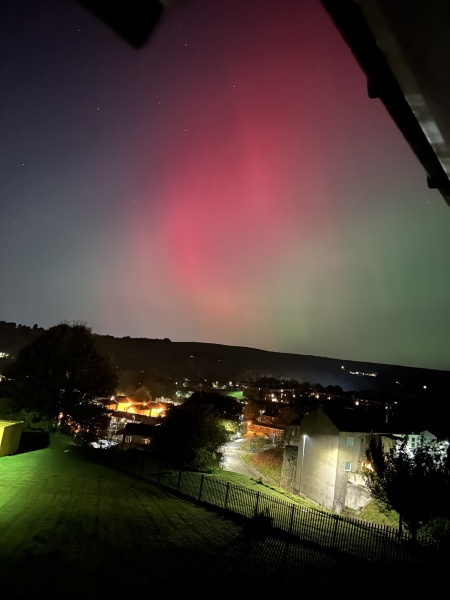 Northern lights currently visible!