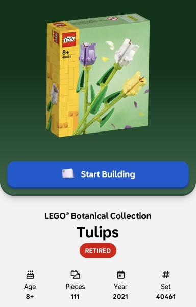 To show me your Lego collection?