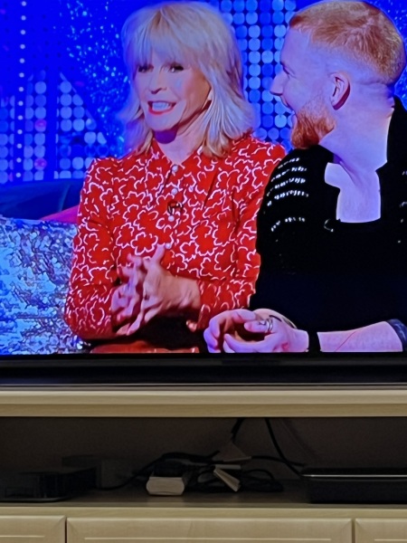 Toyah’s dress on It Takes Two