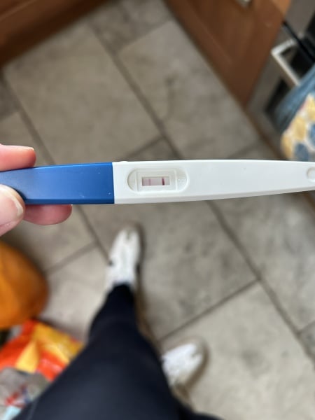 Positive test but feel like AF about to arrive