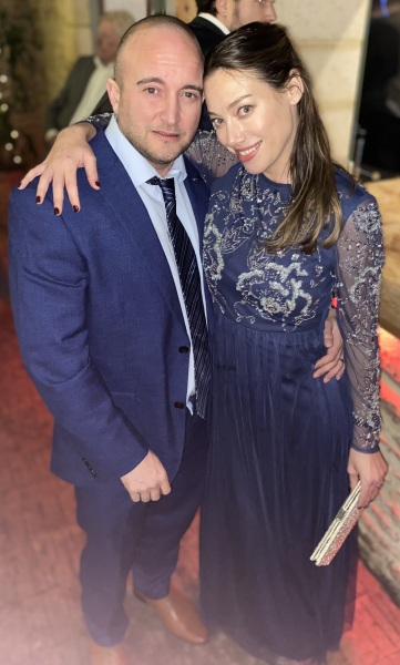Menopausal winter wedding guest dress