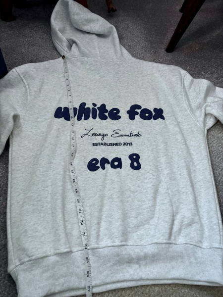 White fox hoodies