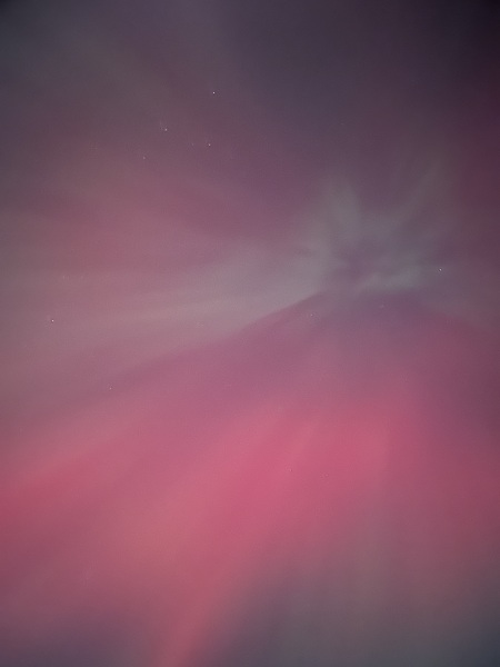 Northern lights currently visible!