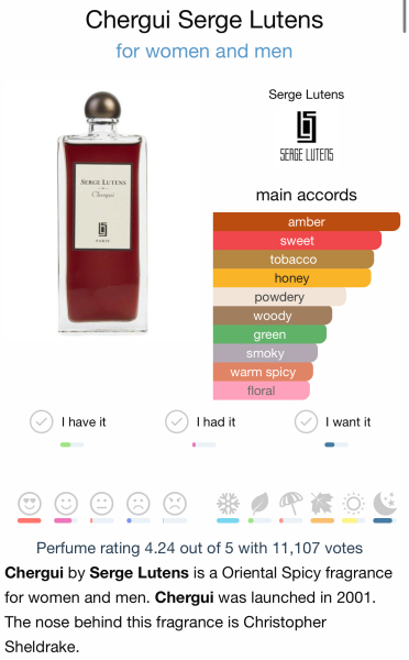 Recommend me a winter perfume