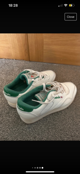 Would you say these trainers from vinted are in "very good condition"