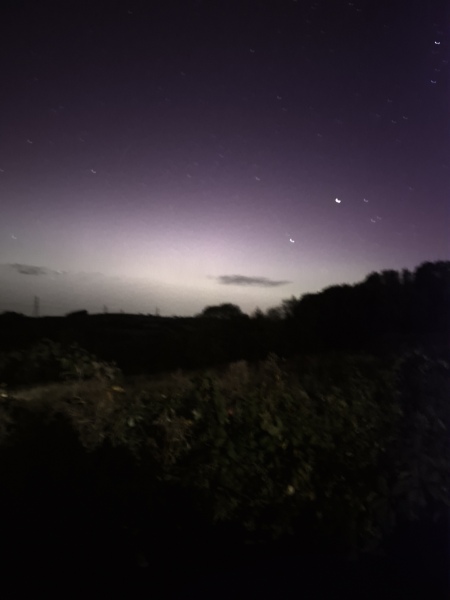 Northern lights currently visible!