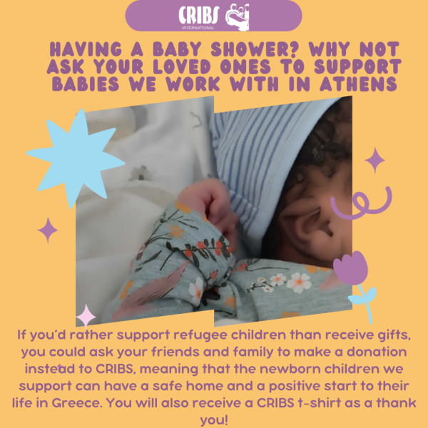 Baby Shower to Support Refugee Mothers with CRIBS!