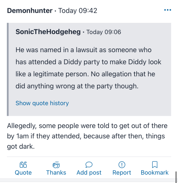 To be disgusted by the Deafening Silence of Celebrities in the wake of Diddy allegations?