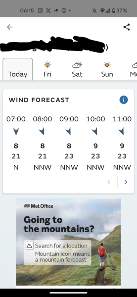 BBC Weather - Hurricane force winds across UK
