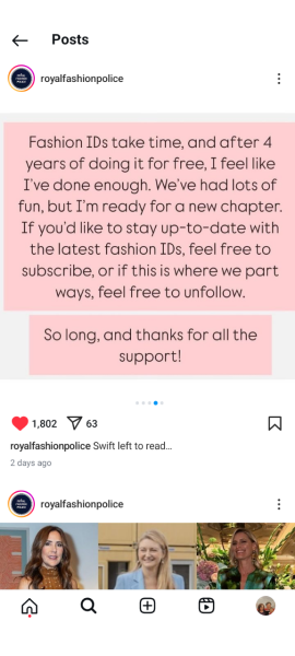 Royal Style: monkey nuts or emeralds? The discussion continues...