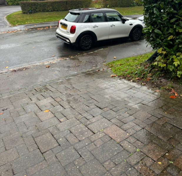 To be annoyed by this parking?