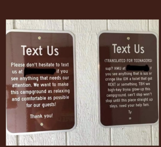Can you give me examples of sayings which are 'down wid the dudes'?