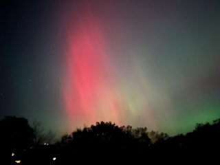 Northern lights currently visible!