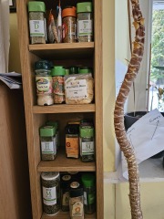 Food cupboards a mess  pic included.