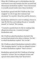 Barbie Kardashian trial **trigger warning rape**