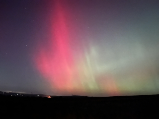 Northern lights currently visible!