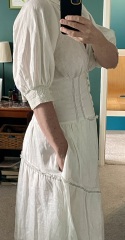 What colour to dye white linen dress?