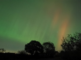 Northern lights currently visible!