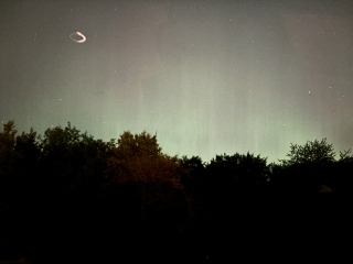 Northern lights currently visible!