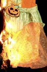 Halloween costume fires.