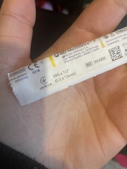 Needles for progesterone