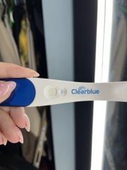 Almost invisible line at 7dpo??