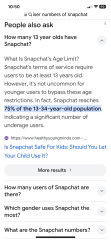 To not let 13 year old have TT or SC