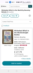 Forgotten book about a witch