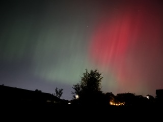 Northern lights currently visible!