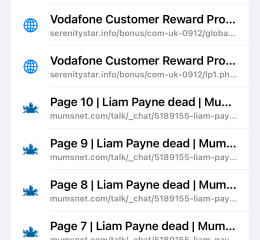 Strange inescapable screen