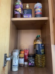 Food cupboards a mess  pic included.
