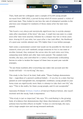 NPR claiming increase in suicides after laws passed