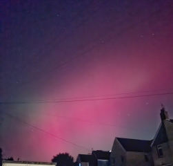 Northern lights currently visible!