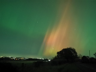 Northern lights currently visible!