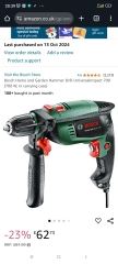 Drilling holes in an internal concrete wall for wall plugs and shelves
