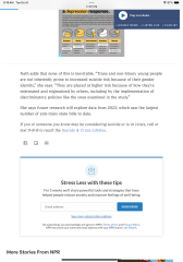 NPR claiming increase in suicides after laws passed