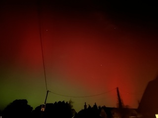 Northern lights currently visible!