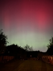 Northern lights currently visible!