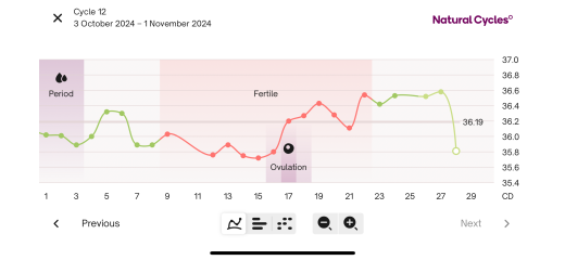 Faint positive 10dpo then big dip in bbt?