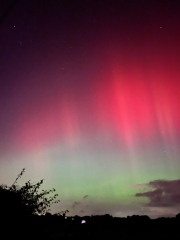 Northern lights currently visible!