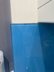 Can I just cover over this backsplash?