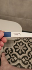 Is there a very faint line in this test
