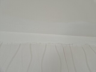 Coving removed - how to cover mess left