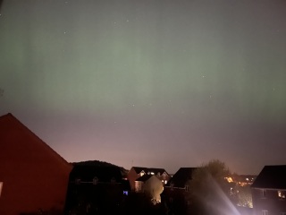 Northern lights currently visible!