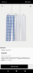 Pyjamas - not leggings!