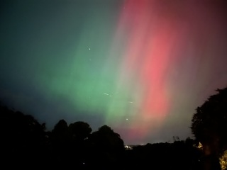 Northern lights currently visible!